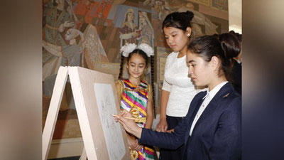 'SAMARQANDDA  ILK BOR QIZLAR FESTIVALI O`TKAZILDI'ning rasmi