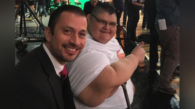 'Dunyodagi eng og`ir odam 225 kilogrammga ozdi 'ning rasmi