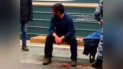 Изрображение 'Пожилой москвич устроил стрельбу в вагоне московского метро'