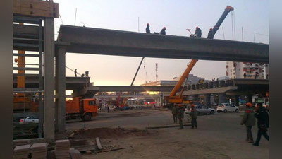 '​Halima Ibragimova Bunyodkor va Muqimiy ko`chalari kesishuvida amalga oshirilayotgan ko`prik qurilishini videoga muhrladi (Video)'ning rasmi