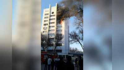 '​Yunusobod tumanida kuchli yong`in sodir bo`ldi'ning rasmi