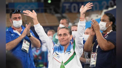 'Afsonaviy Oksana yana sportga qaytmoqchi'ning rasmi