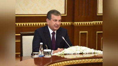 '​Президент Шавкат Мирзиёев “Лукойл” раҳбари билан узоқ муддатли ҳамкорлик ўрнатиш масалаларини муҳокама қилди'ning rasmi