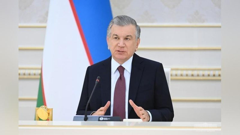 'Shavkat Mirziyoev Sankt-Peterburgga boradi'ning rasmi