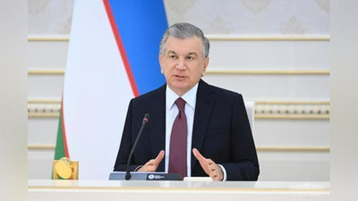 'Shavkat Mirziyoev Sankt-Peterburgga boradi'ning rasmi