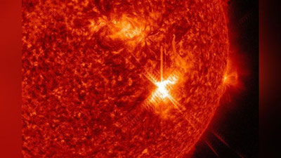 Изрображение 'СТАЛО ИЗВЕСТНО О ПЕРВЫХ ПОСЛЕДСТВИЯХ МОЩНОЙ ВСПЫШКИ НА СОЛНЦЕ '