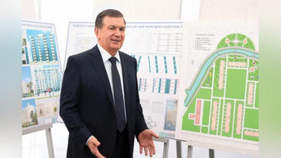 'ШАВКАТ МИРЗИЁЕВ СЕРГЕЛИ ТУМАНИГА ТАШРИФ БУЮРАДИ'ning rasmi