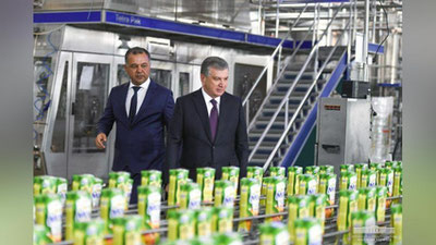 Изрображение 'Видео: Объезд главой государства Самаркандской области'