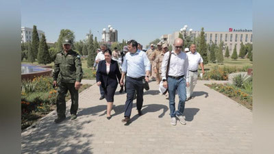 Изрображение 'В Комиссию по изучению беспорядков в Каракалпакстане обратились владельцы сгоревшего грузовика'