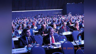 'Ichki ishlar vazirligi Interpol Bosh Assambleyasining 88-sessiyasida ishtirok etmoqda.'ning rasmi