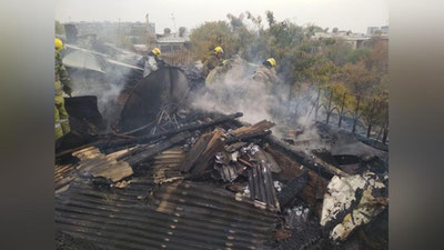 'Toshkentning ko`p qavatli uylaridan birida yong`in sodir bo`ldi'ning rasmi