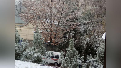 Изрображение 'Узгидромет: Холодная погода задержится до конца недели'