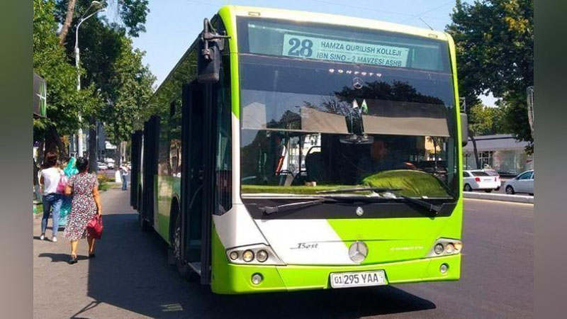 'Тошкентдаги 28-сонли автобус йўналишининг ҳаракати узайтирилди'ning rasmi