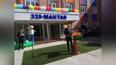 Изрображение 'В Сергелийском районе открылись две новые школы (фото)'