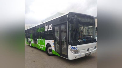 Изрображение 'В Ташкенте приступили к тестированию еще одного электробуса'