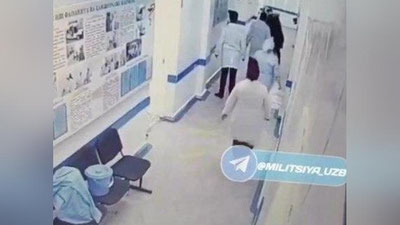 Изрображение 'Андижанец с ножом пытался напасть на врача (видео)'