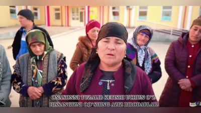 '"Qamashida dahshatli vaziyat: onaxonni urib, tashlab ketdi" voqeasi bo`yicha jinoyat ishi ochildi(video'ning rasmi