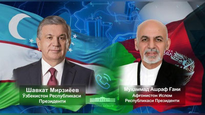 'Шавкат Мирзиёев ва Афғонистон Президенти Муҳаммад Ашраф Ғани билан телефон орқали мулоқот қилди'ning rasmi