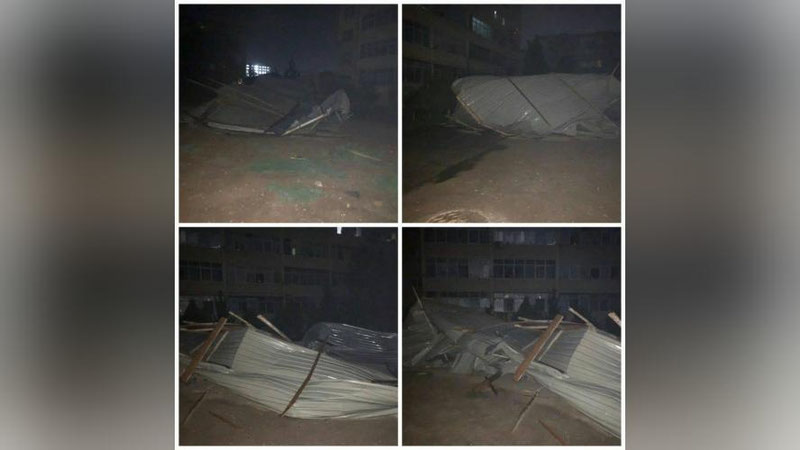 'Бухородаги кучли шамол бўйича расмий! Кўплаб машиналарга зарар етди, фуқаролар жароҳатланди'ning rasmi