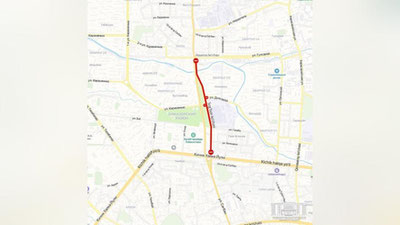 Изрображение 'Хокимият сообщил о временном закрытии участка улицы Келес йули'