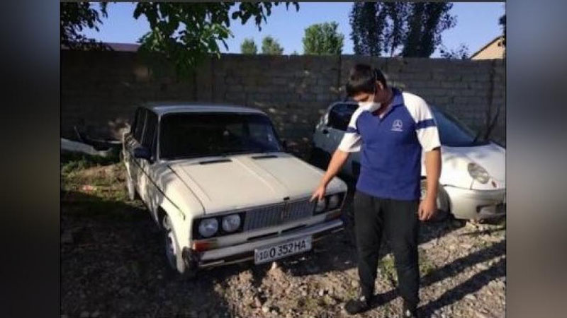 'Отасининг машинасига маёқларни ўрнатиб олиб, мақтанчоқлик қилган йигитча жавобгарликка тортилди (видео)'ning rasmi