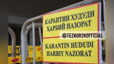 'Jizzax viloyati Do`stlik tumani karantinga olindi'ning rasmi