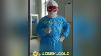 'Qashqadaryolik shifokor ichkaridagi vaziyatni, kasallik nechog`liq jiddiy ekanini ko`rsatdi (video)'ning rasmi