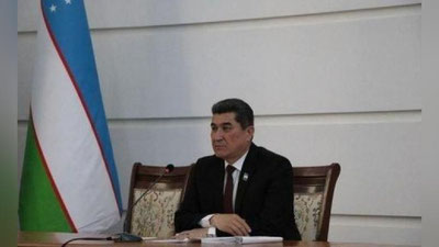 Изрображение 'Хоким Нурабадского района Самаркандской области вылечился от коронавируса'