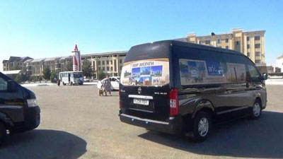 '"Buxoro shahri - Etti pir ziyoratgohlari” yo`nalishida transport qatnovi boshlanadi'ning rasmi