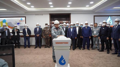 '“O`ZBEKNEFTGAZ”dan xalqimizga mustaqillik tuhfasi:  Kuz-qish mavsumida suyultirilgan gaz ta`minoti yanada ko`proq iste`molchilarni qamrab oladigan bo`ldi'ning rasmi