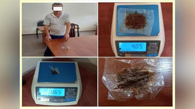 'Xorazmda “opiy”ni xaridorga sotayotgan vaqtida ashyoviy dalillar bilan qo`lga olindi'ning rasmi