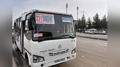 'Namangan – Haqqulobod yo`nalishida avtobuslar qatnovi yo`lga qo`yildi'ning rasmi