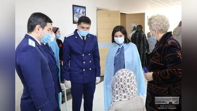 'Bosh prokuratura tomonidan bemor bolalarga sovg`alar ulashildi'ning rasmi