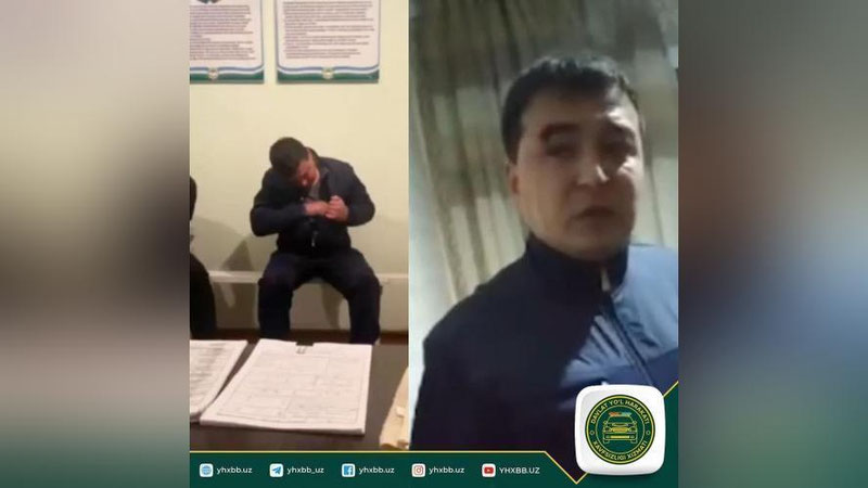 'Сирдарёда бировнинг хотинини йўлдан ургани айтилаётган Тошкентнинг "ГАИ" ходими ишидан айрилди (видео)'ning rasmi