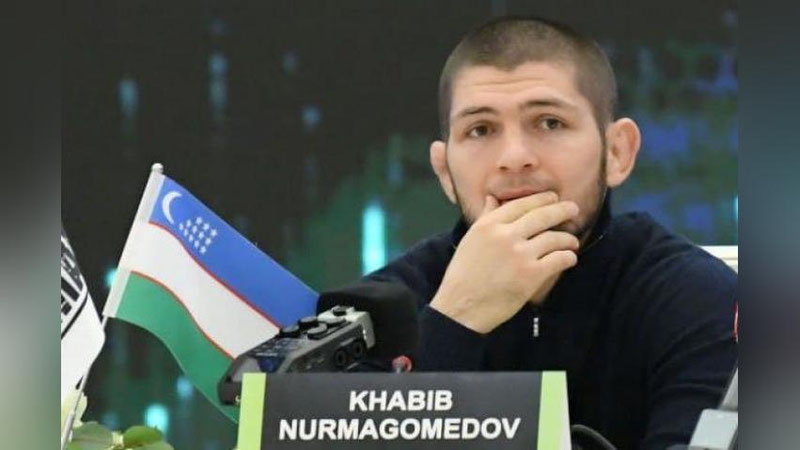 'Ҳабиб Нурмагомедов ўзбекистонлик мухлисларга миннатдорчилик билдирди'ning rasmi