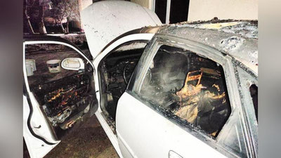 'Samarqandlik avtoblogerning mashinasini yoqib yuborishdi'ning rasmi