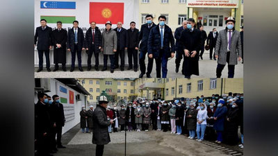 'O`zbekistonning ko`magi bilan Qirg`izistonda 200 o`rinli yuqumli kasalliklar shifoxonasi qurildi'ning rasmi