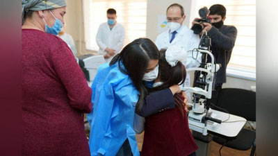 Изрображение 'Саида Мирзиёева прибыла в Нукус в рамках благотворительной акции "Кунгил кузи" (фото)'