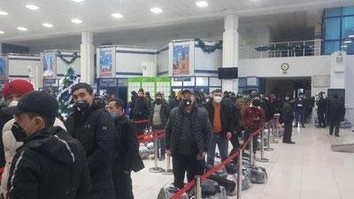 'Yana 148 nafar o`zbekistonlik Rossiyaning Amur viloyatida ishlash uchun jo`nab ketdi'ning rasmi