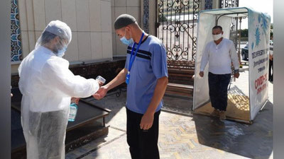 'O`zbekistonning 9 ta hududida 98 kishi kornavirusni yuqtirib olgani ma`lum qilindi'ning rasmi