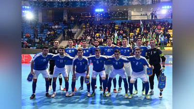 Изрображение 'Сборная по футзалу проиграла первый товарищеский матч аргентинцам (фото)'