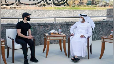 'Pavel Durov Dubayning valiahd shahzodasi bilan uchrashdi'ning rasmi