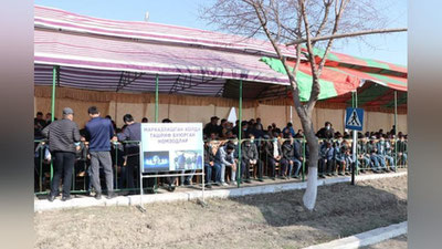 'Rossiya qurilish kompaniyasi andijonliklarni qurilishda ishlatish uchun tanlov o`tkazmoqda'ning rasmi