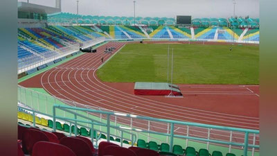 'Andijondagi markaziy stadion “Bobur Arena” deb qayta nomlandi'ning rasmi