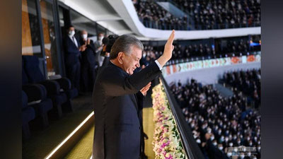 'Toshkent shahrida Prezident ishtirokida o`tkazilgan Navro`z bayrami shodiyonasidan fotoreportaj'ning rasmi