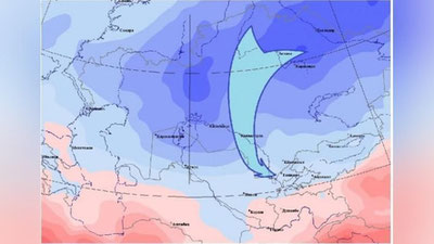 'Ertaga O`zbekiston hududiga Sibirdan yana sovuq havo oqimi kirib keladi'ning rasmi