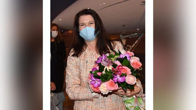 'EXHT raisi O`zbekistonga keldi'ning rasmi