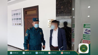 'Toshkent viloyati IIBB YHXB binosida qidiruvdagi shaxs “qopqon”ga tushdi'ning rasmi
