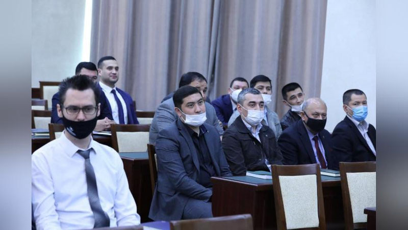 'Bank tizimida axborot va kiberxavfsizlikni ta`minlash borasidagi ishlarga doir seminar tashkil etildi'ning rasmi