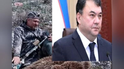 'Qo`ng`ir ayiqni otishga ruxsat bergan qo`mita raisining o`zidan ekologiyani asrash kerak – deputat'ning rasmi